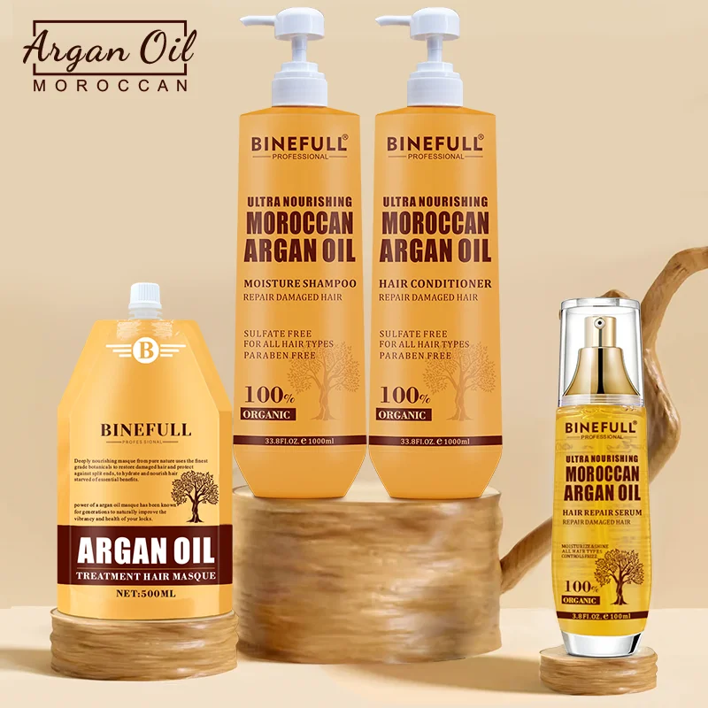 Factory Wholesale Bulk 100% Pure Natural Organic Hair Repair Morocco Argan Oil For Hair