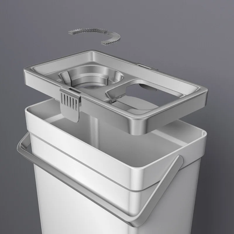 Magic Sponge Mop and Bucket Hand Free Bathroom Floor Squeegee Cleaning Tools Water Absorption Wiper Window Washing Spin Broom