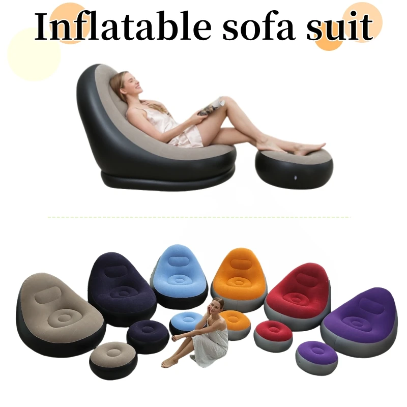 SunsetChill Inflatable Sofa Watch the Sunset in Style with Our Inflatable Luxury A Bestseller for Beachfront Relaxation