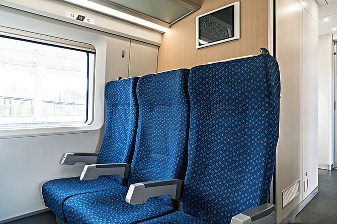 Langsum # Chinese high speed train seat fabric velvet fabric fade resistant solution dyed polyester fabric