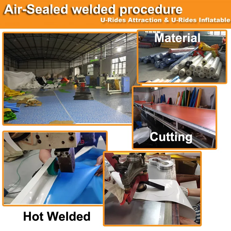 6m Long Inflatable Balance Bean Airtight Tube for 6 Adults Available in Red and Blue Track & Field Products for kids