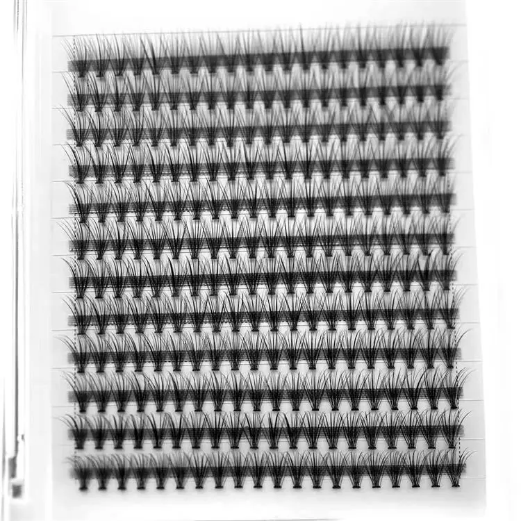 20-30P hot melt hair 12 large rows 0.05 thick mixed manufacturer wholesale single cluster eyelashes