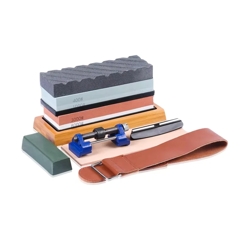 Sharpening stone kitchen sharpening stone wetstone water natural combination knife sharpening stone kit