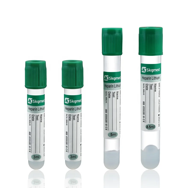 
Lithium Heparin & Separate Gel Plasma Vacuum Blood Collection Tube 