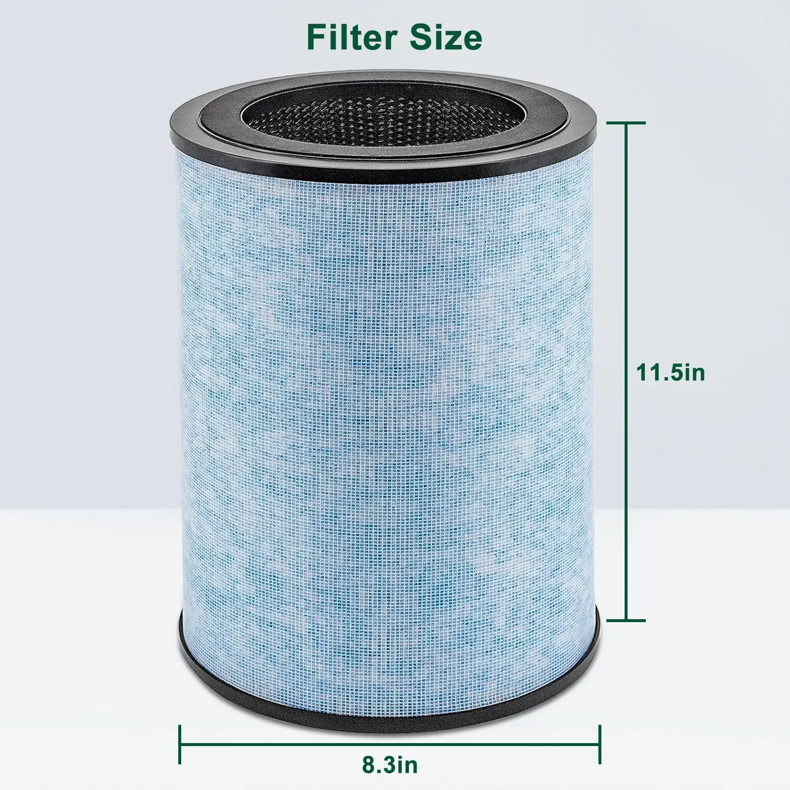 2024 For Instant AP300 Filter Replacement H13 True HEPA Activated Carbon Filter Compare to F300 Filter
