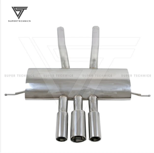 LM Style Stainless Steel Exhaust Pipe For Porsche Cayenne 958