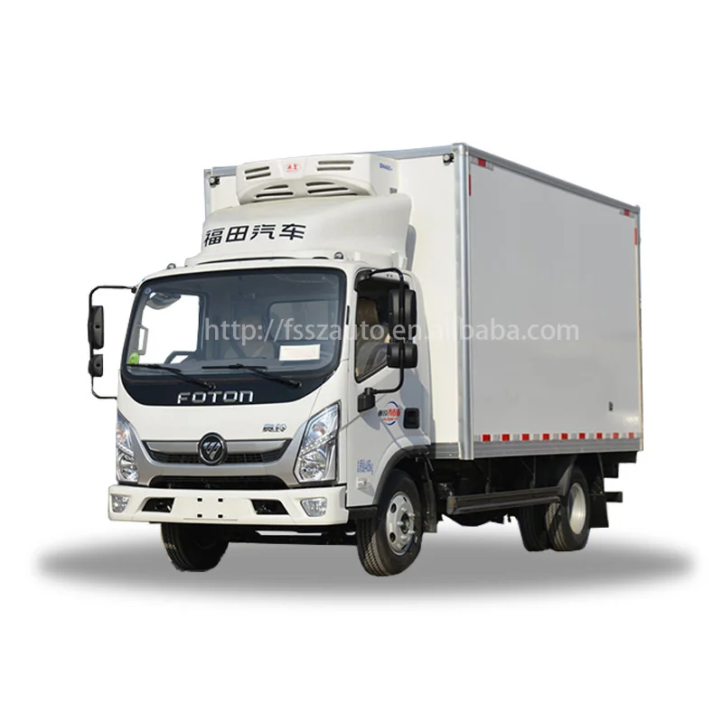 Лидер продаж Diesel1-5 тонн 4x2 РЕФРИЖЕРАТОРНЫЙ фургон грузовой бокс для еды грузовик по низкой цене