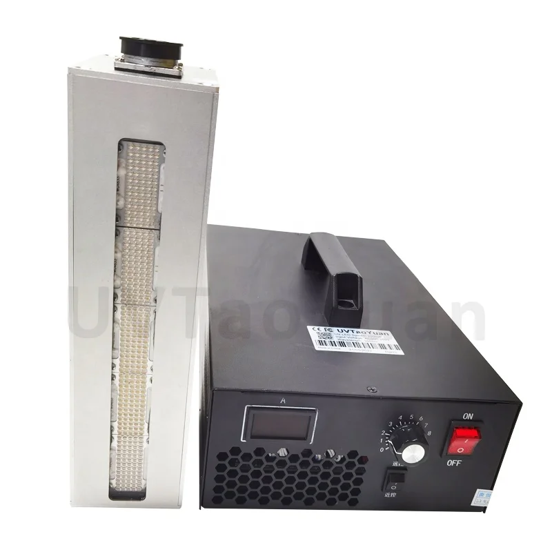 Powerful 1000-1200W UV LED Lamp Powerful Fast Curing Ink Offset Printing Uv LED System 395nm With Air Cooling Heat Dissipation