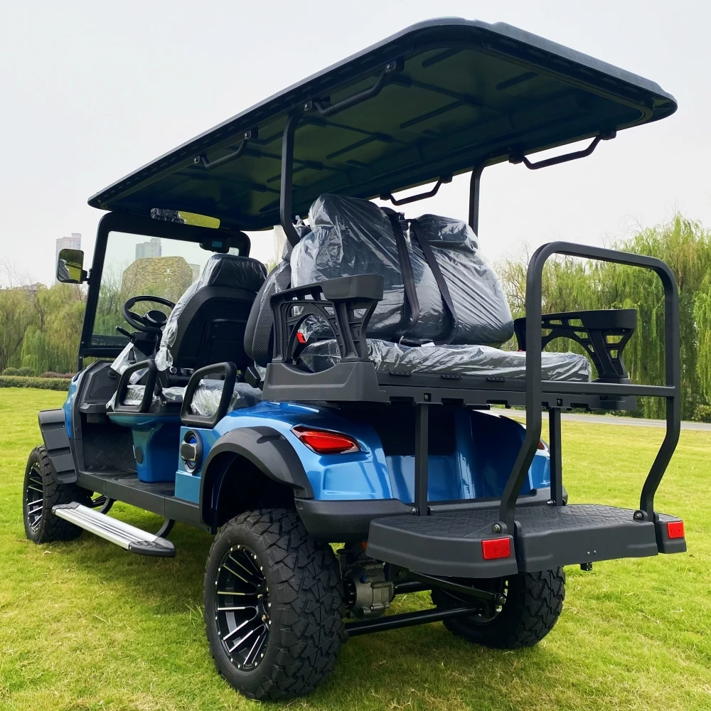 Wholesale Brand New 4 Wheel Golf Cart Utility Vehicle 6 Seater Electric Club Car Golf Carts