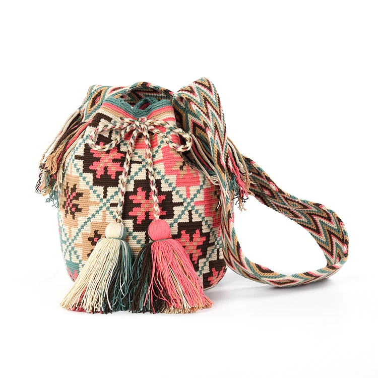 Новое поступление женские сумки wayuu Этническая сумка через плечо в стиле бохо