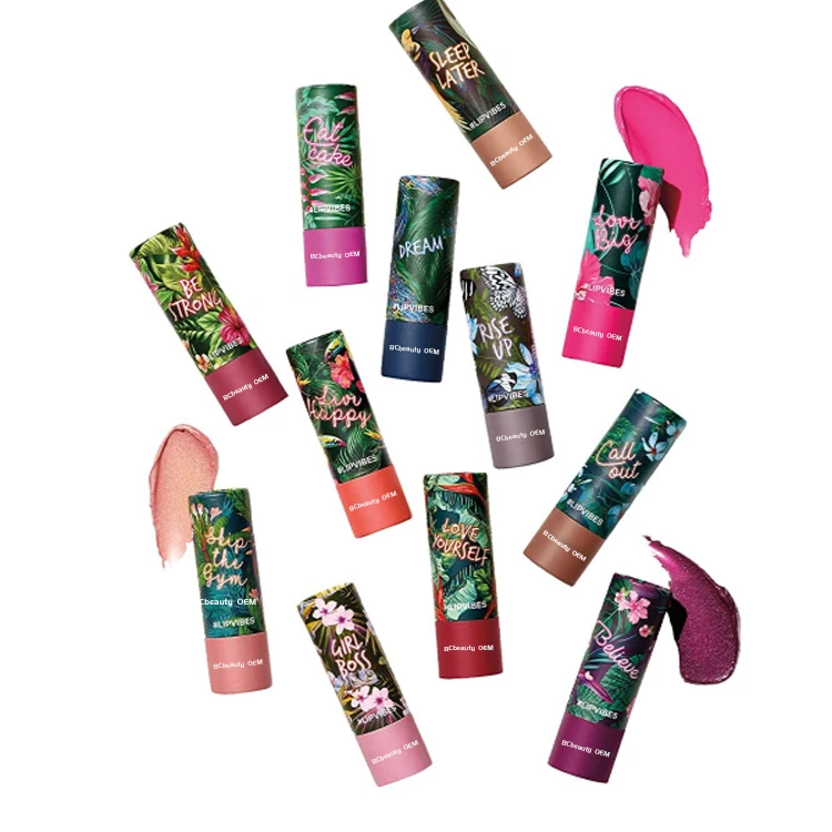 Manufacturer Makeup Set Kit Lightweight 100% Vegan Waterproof Moisturizing Nourishes Creamy Velvet Matte Lipstick