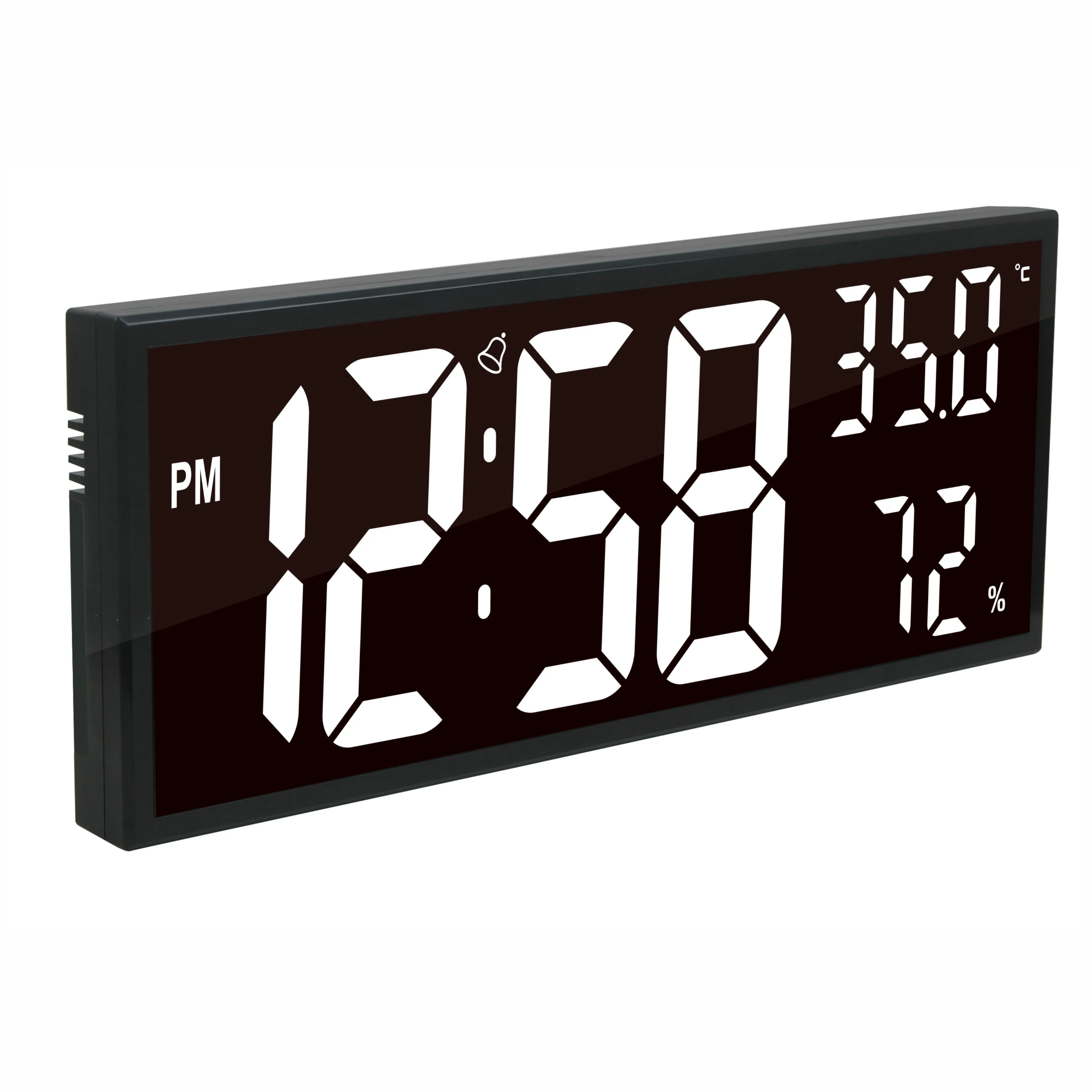 Large Screen LED Digital Display Remote Control Mode Simple Style Alarm Clock.3810L
