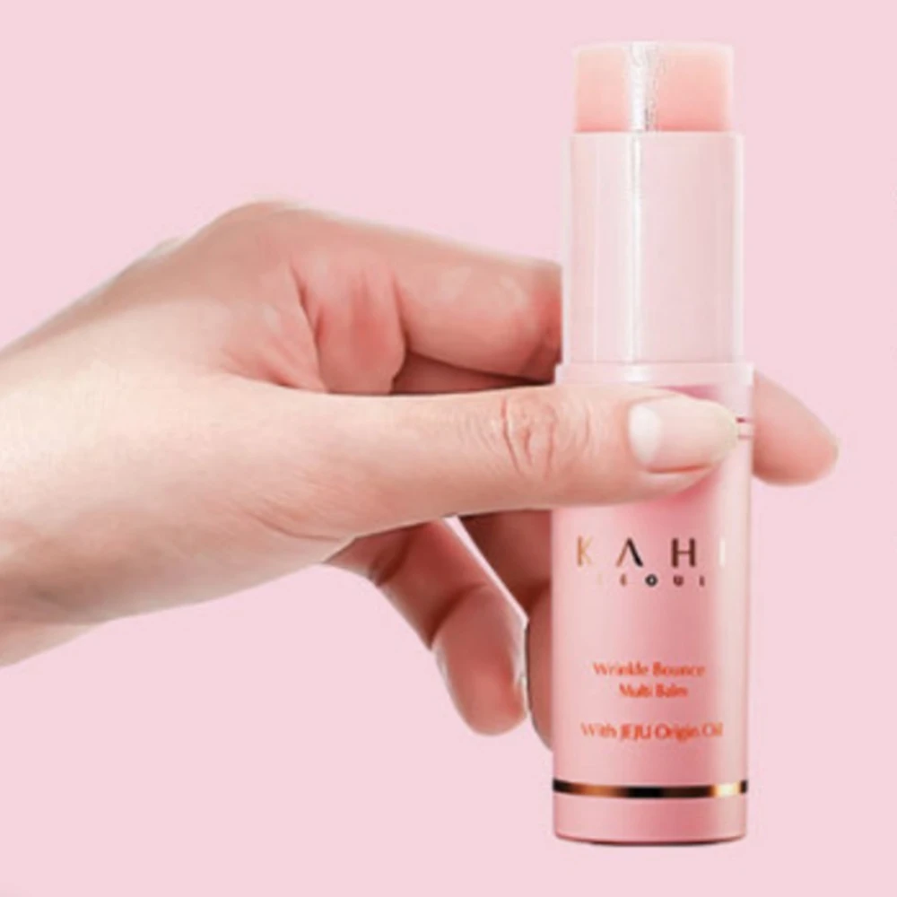collagen muiti balm TOP Selling Korean Kahi Wrinkle Bounce Multi balm Set (9G+Refill 9G) hydrolyzed collagen oil stick balm