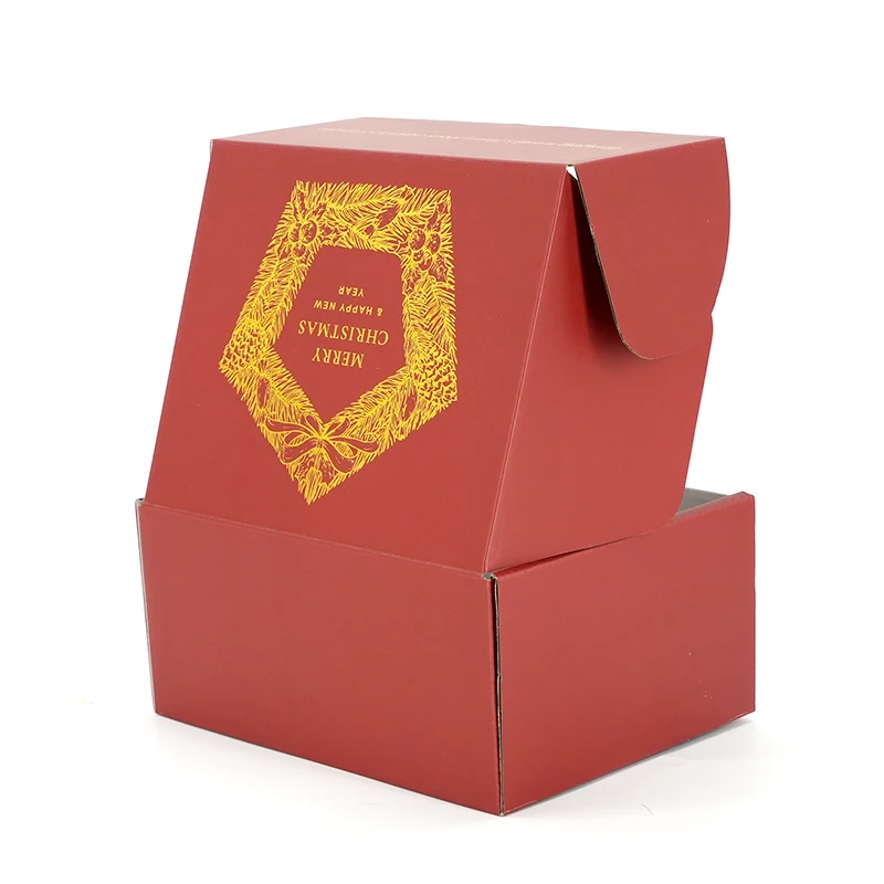 Logistics Digital Printing Custom Logo Thank You Personal Skin Care Mailing Cardboard Embossing Paper Box For Packaging