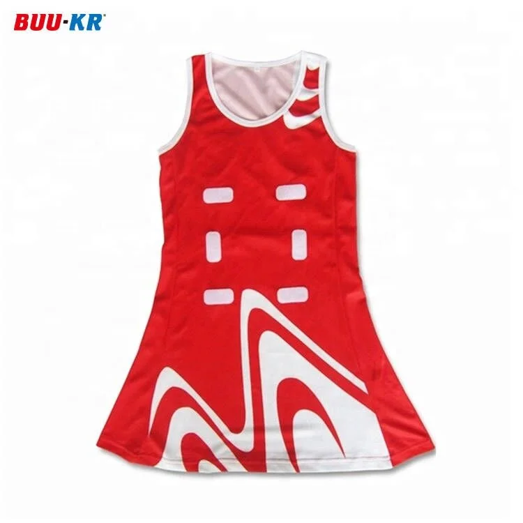 Buker Super March Promotion  Custom Wholesale OEM Netball Uniforms Netball Dress