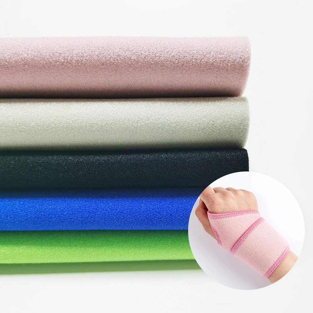 Wholesale Comfortable Lightweight Imitated OK Neoprene Fabric Rubber Sheets Roll