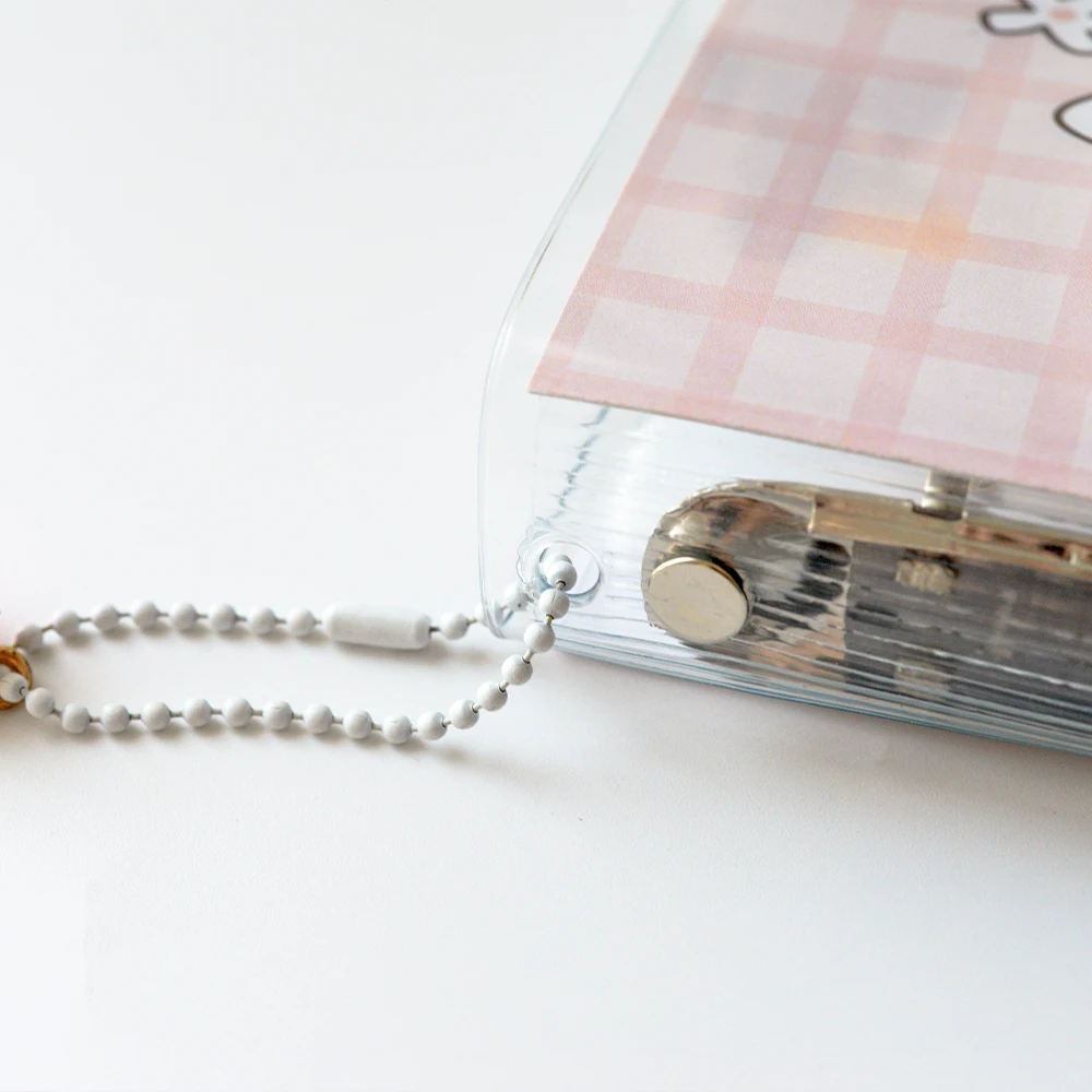 2 Hole loose-leaf binder photo album Transparent photo album for 3/5 inch picture