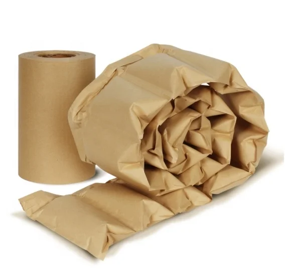 Biodegradable Eco-Friendly Inflatable Cushion Packaging Paper Air Pillows Paper Cushion Packaging Void Paper Air Pillow