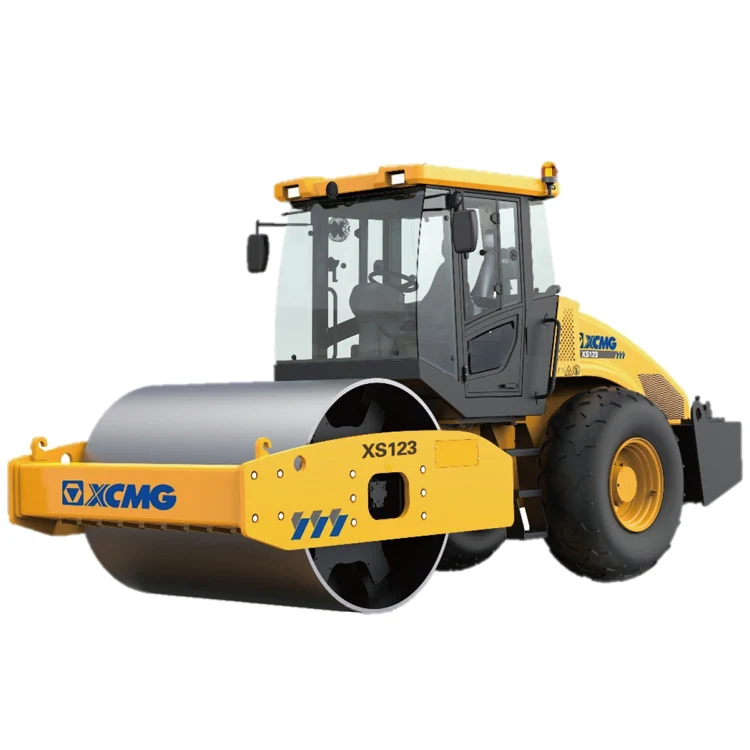 XCMG Official 12 ton Single Drum Vibratory Road Roller XS123 for Sale