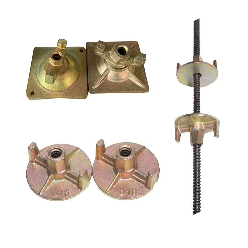 Индивидуальная настенная бетонная опалубка 12 мм гайка и рулевой стержень 16 для строительства