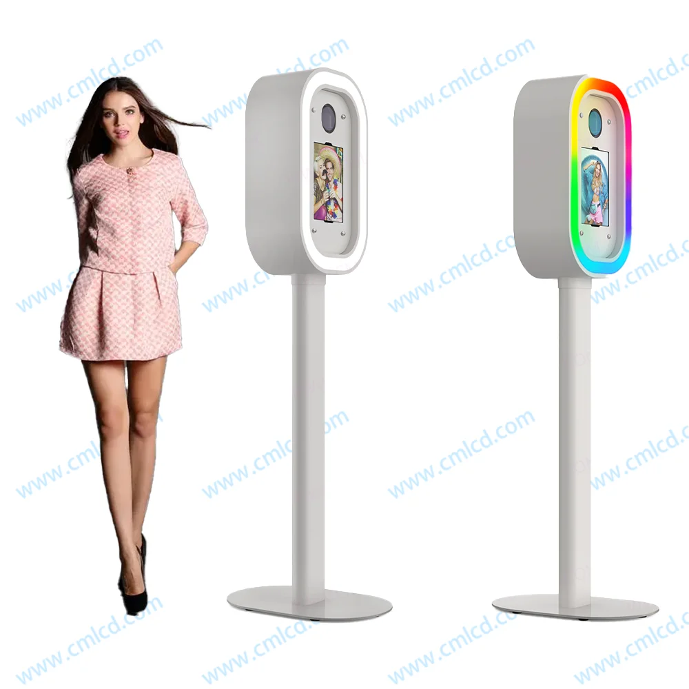 Panic Buying mini vogue photobooth for Wedding Grad Party Prom Season Events Photo Booth with flight case photobooth