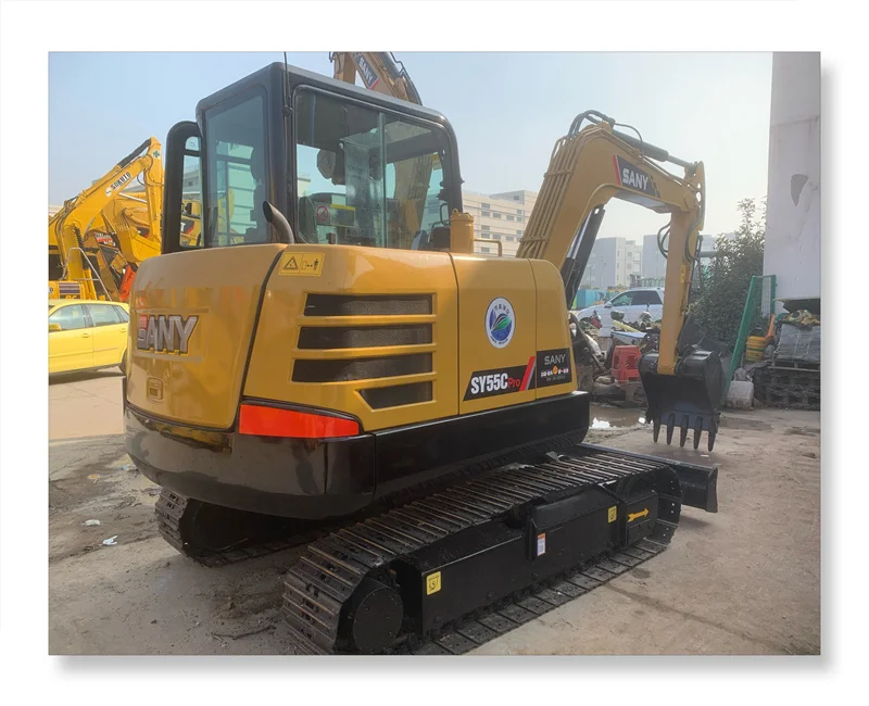 Лидер продаж хорошее состояние использованный sany sy55cpro sy55c 55c экскаватор с низким рабочим временем для горных работ