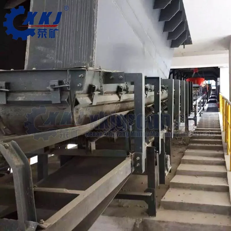 High Quality Horizontal Belt Portable Concrete Conveyors