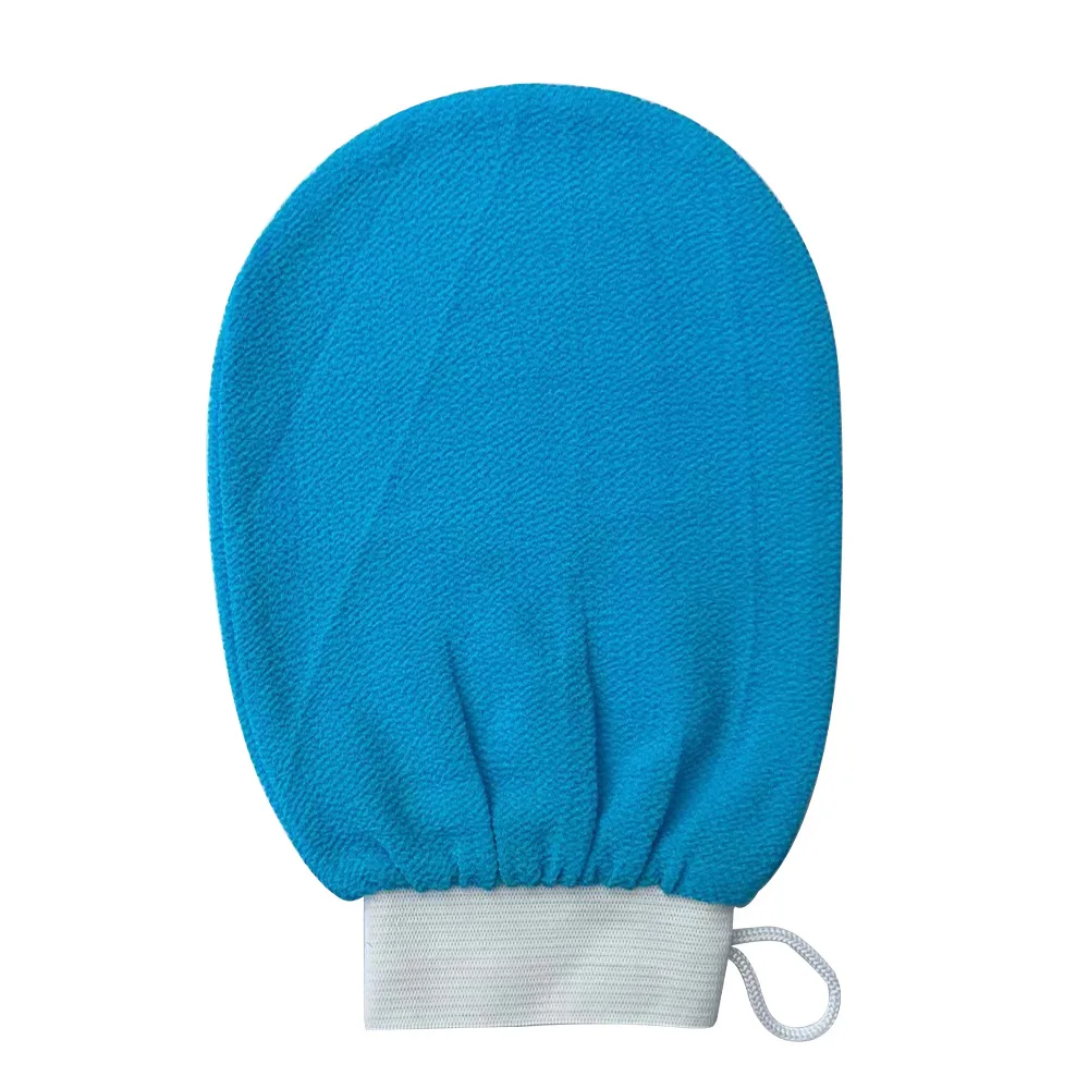 Silk Exfoliating Mitt Hot Selling Turkish Pink Silk Mitt Open For Private Labeling And Customization