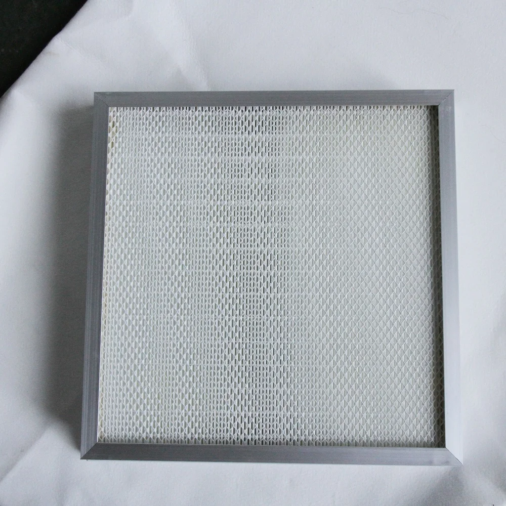 Large Laminar Flow Hood Pleated H13 HEPA Filter H14 For Mushroom hepa flow laminar FFU 0.3 Micron 99.99% Clean Room