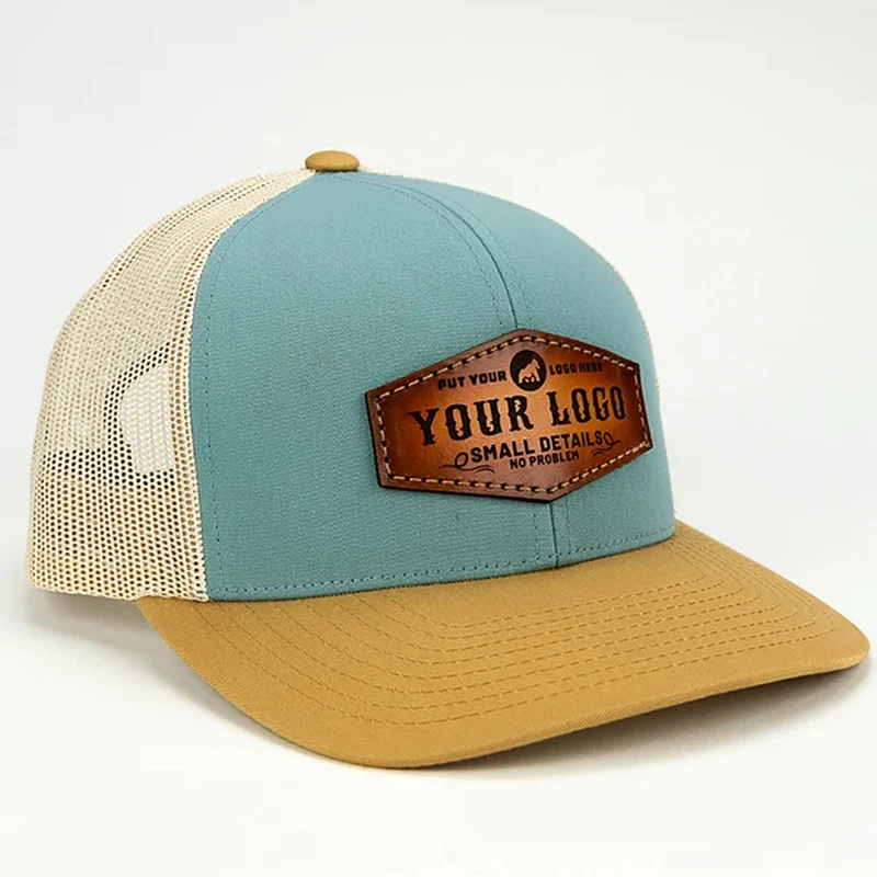 Wholesale Custom Bulk Classic High Quality Mens 6 Panel Embroidery Logo Richardson Style 112 Mesh Snap Back Trucke