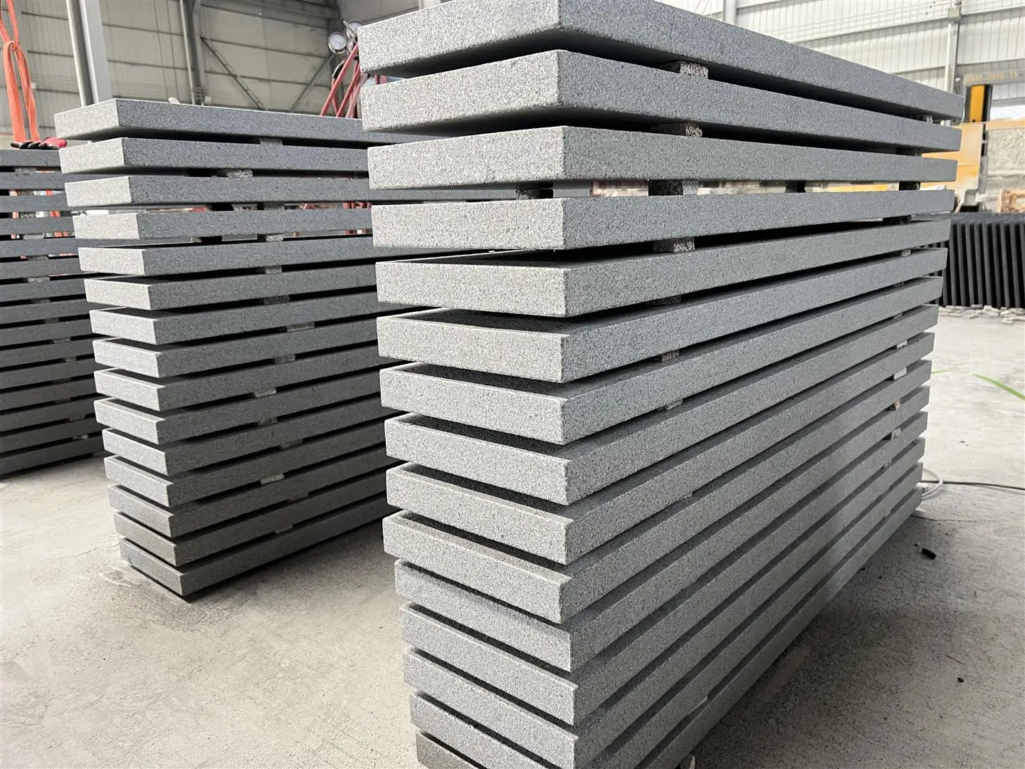 Dark Grey G654 Granite Staircase Outdoor Stairs And Steps