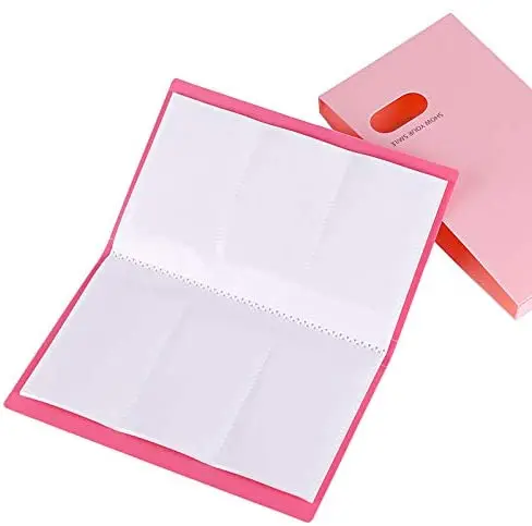 Korean Version Of Candy Color Cover photo Album  PP Material  Solid Color Name Card Book Business Card Book
