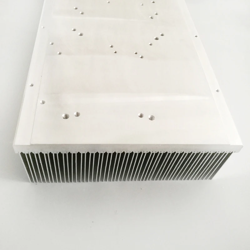 Semiconductor heat sink UPS heatsink Custom bonded fin heatsink  207(W)*75(H)*390(L)mm