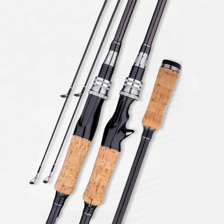 High Quality Unbreakable Sea Rock Inshore Spinning Cork Fishing Rods