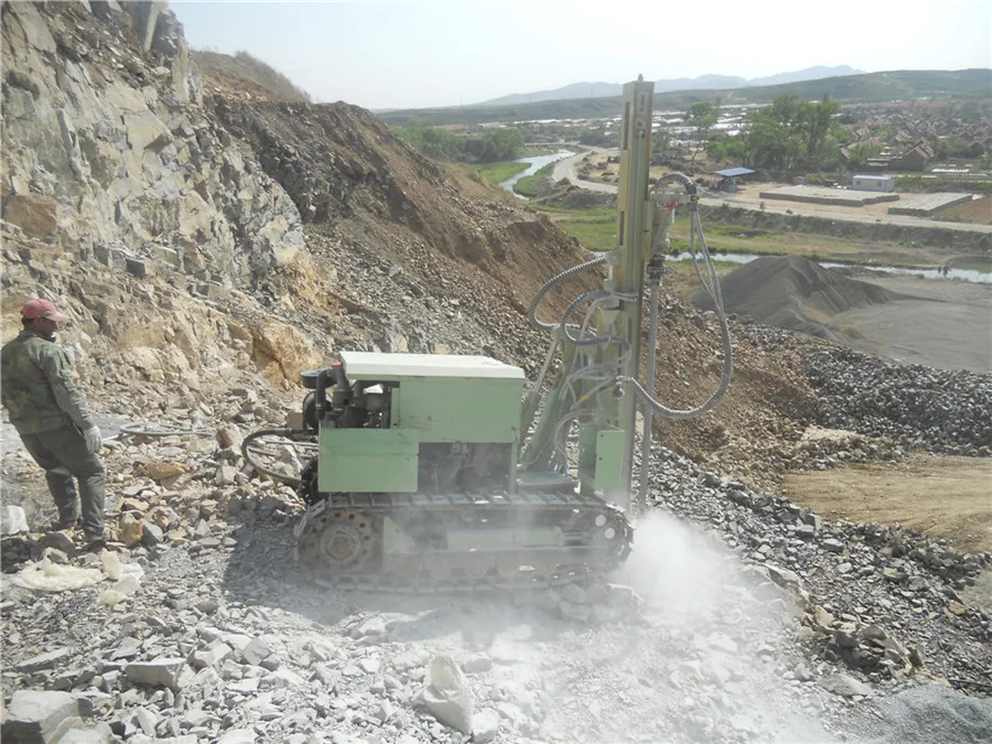 Дизельный двигатель буровая установка для горного карьера используемая очистки отверстий