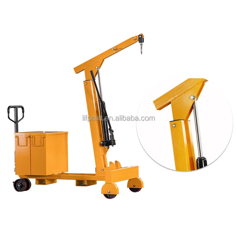 Mobile Manual Counter Balance Floor Crane