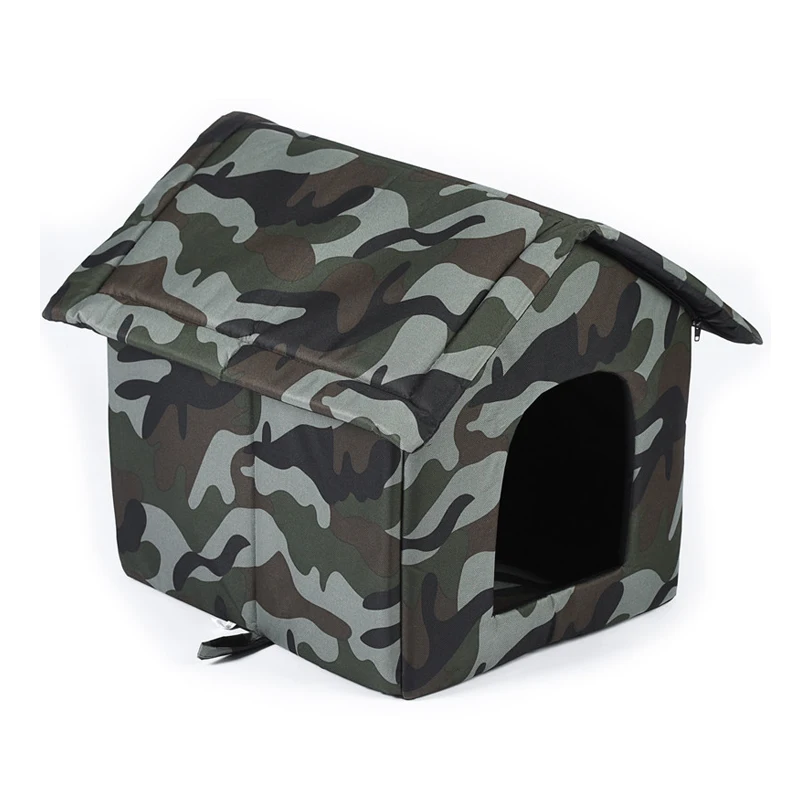 Wholesale Portable Outdoor Pet Bed House For Homeless Soft Warm And Comfortable Cat Dog Sweet Room Dog Home Water Proof