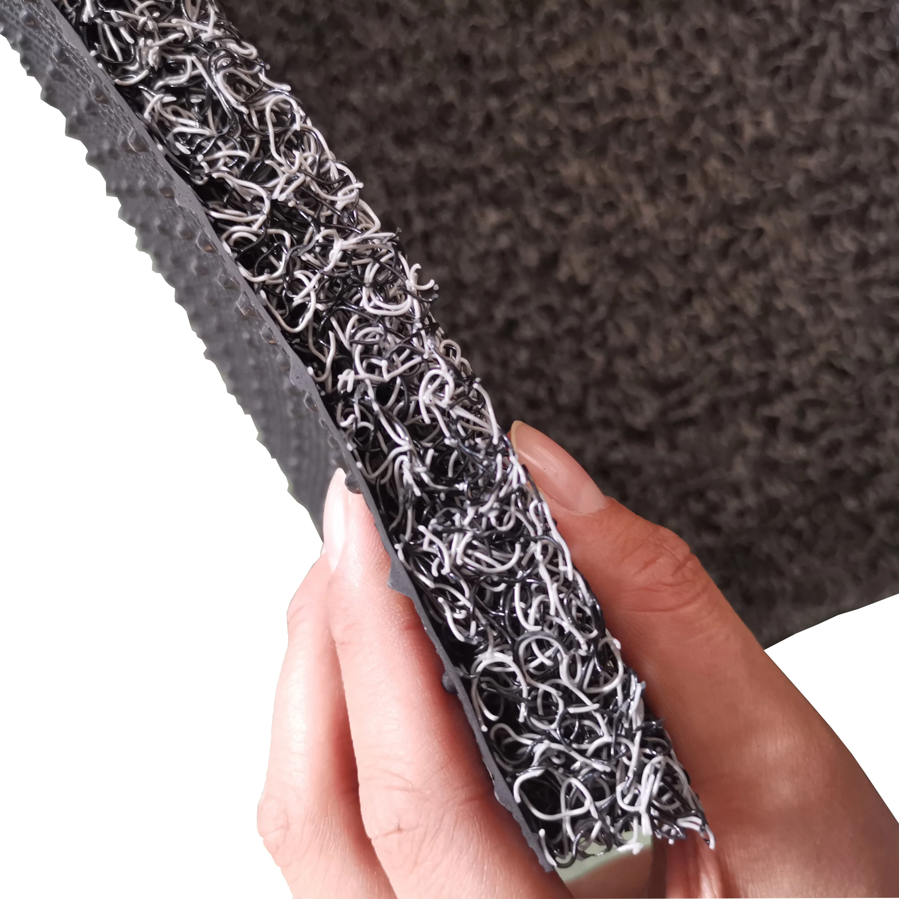 freely cut PVC cushion car mat roll