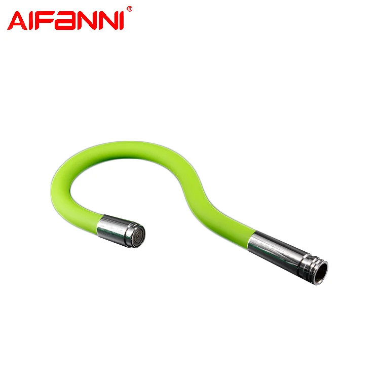 Hot sale universal silicone tube,ss304 flexible color kitchen universal faucet spout hose