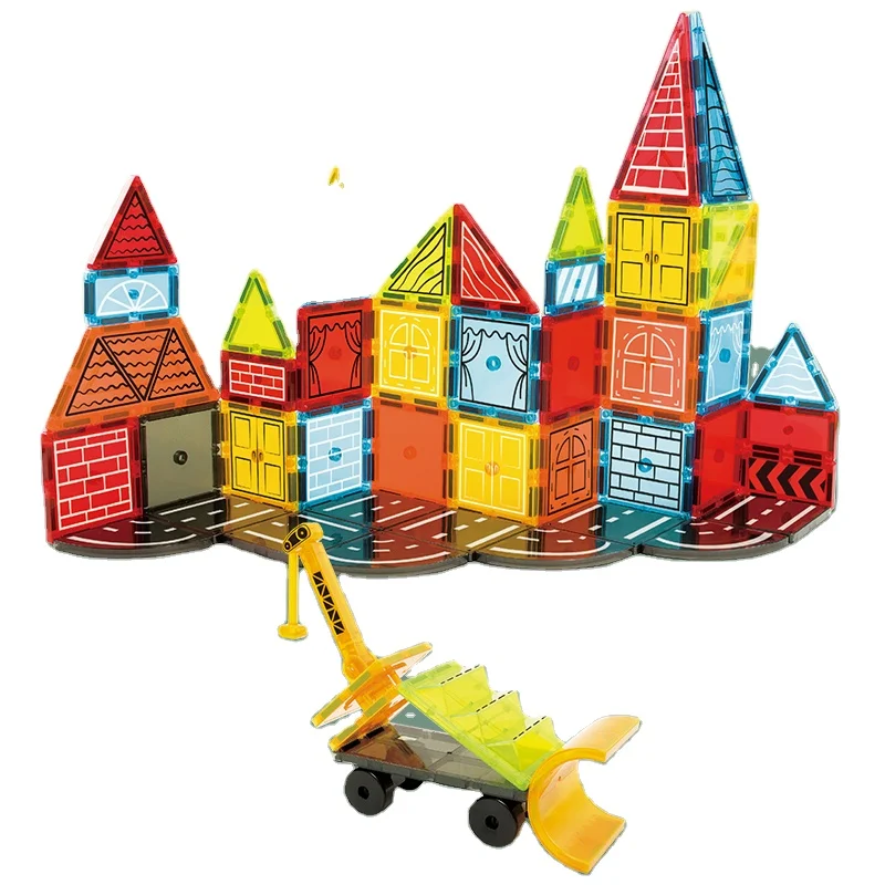 Kid Toy Magnetic Building Blocks Magnet Toys Building Strongest Magnetic Tiles