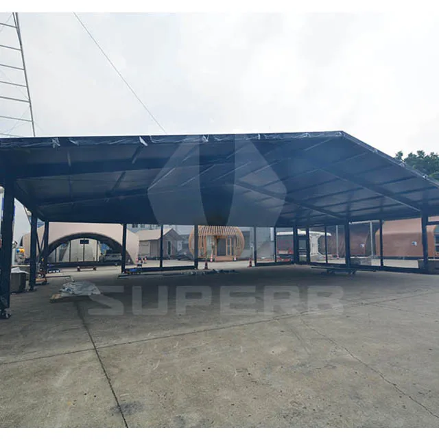 15m Span Aluminum Structural PVC Curtain Wall Wedding & Party Tent for Marquee & Reception Use
