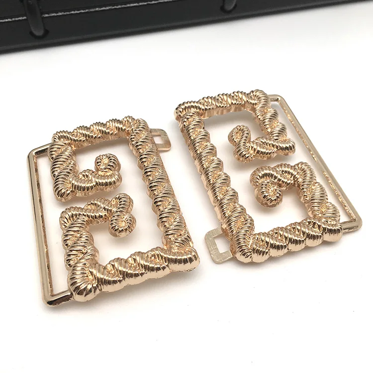 Wholesale New High Quality Smooth Metal Buckle Women Belt Buckles for Clothes and Bags Belt Women Buckle