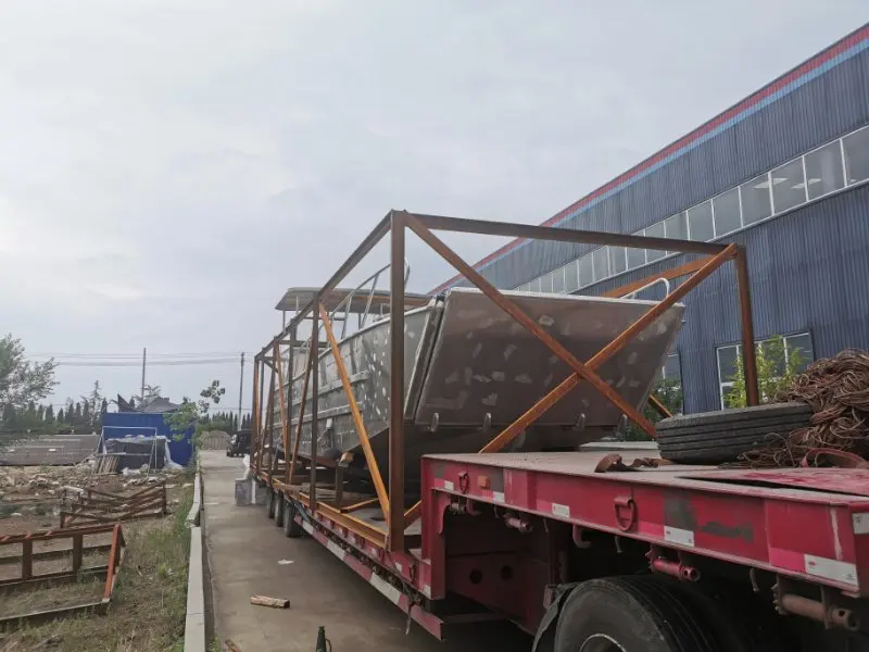 32ft landing craft aluminum boat as ferry or barge for transporting passenger