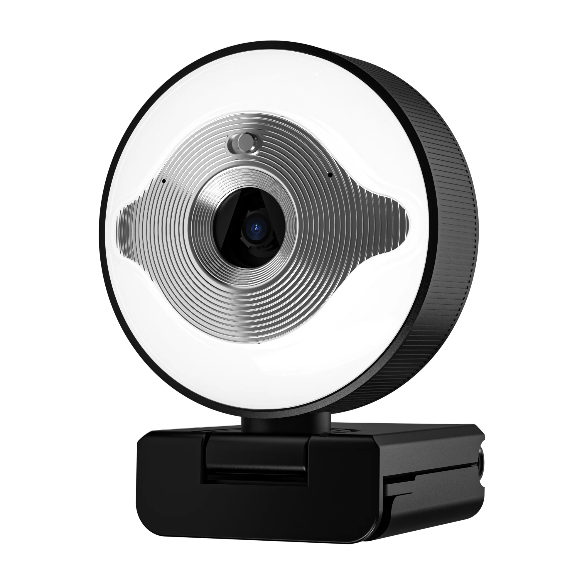Luckimage 1080p web cam led light full hd camera web pc webcam with microphone mic remote webcam