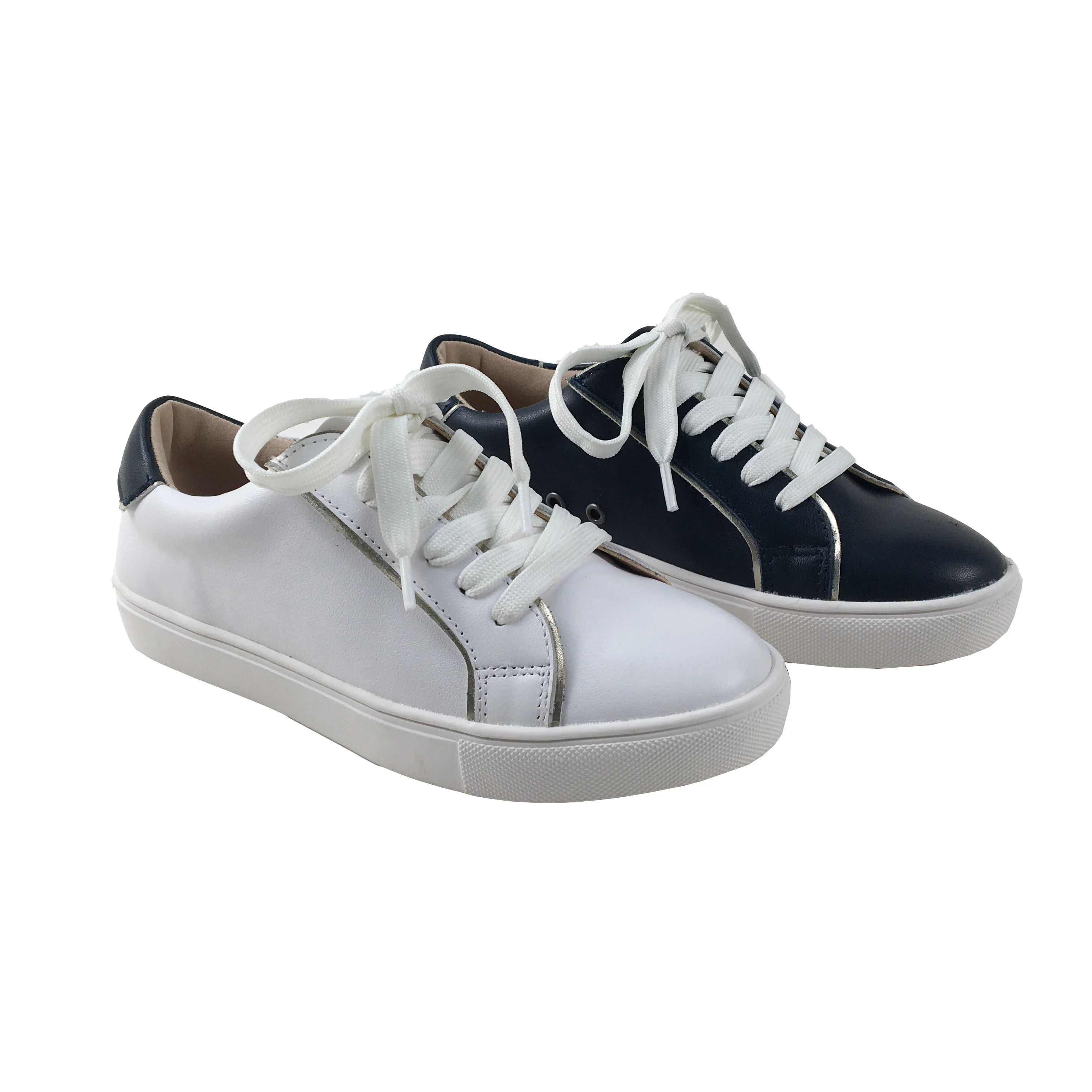 2022 New  Kids Sneakers Summer Spring Cow Leather  Shoe  Girls Sneakers  Laced up Sneakers Children Casual Shoes