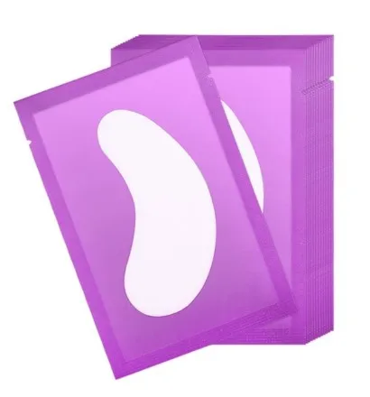 
50pairs/pack New Paper Patches Eyelash Under Eye Pads Lash Eyelash Extension Paper Patches Eye Tips Sticker Wraps Make Up Tools 