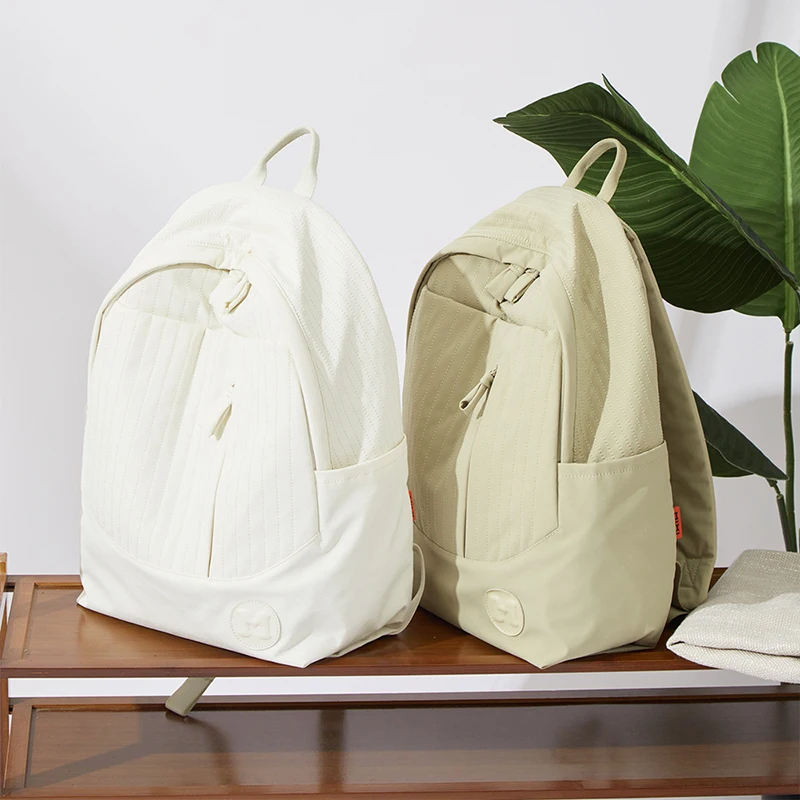 Waterproof Luggage Cart Belt Design Travel With Free Shoulders Soft Fabric Laptop Compartment Travel Backpack Bags For Student
