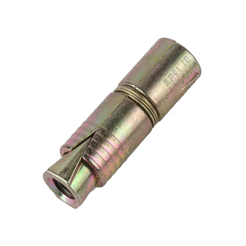 Unirisen China Manufacturer Zinc Alloy Single Expansion Shell Anchor Zamac Heavy Duty Anchor