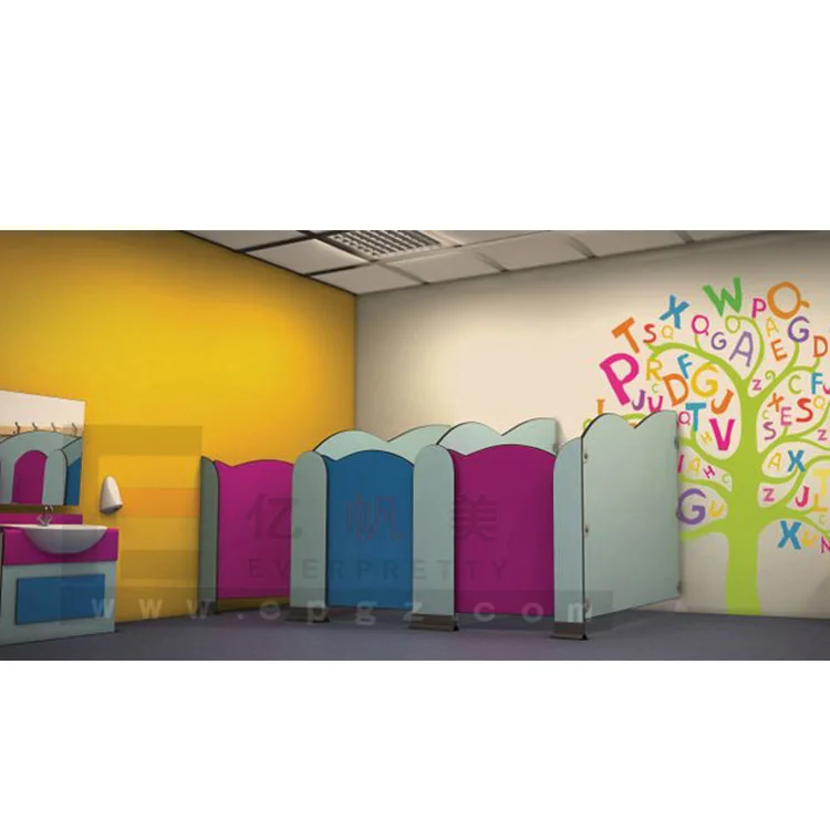 Primary School Student Toilet Partition for Children Furniture