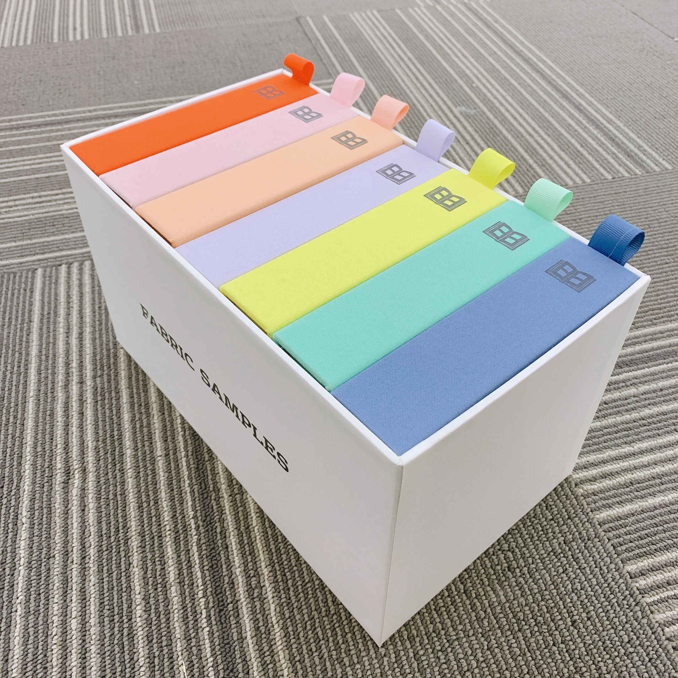 Fabric Sample Book Stock Box